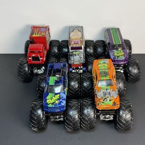 Teenage Mutant Ninja Turtles Hot Wheels Monster Trucks 2020 Set Of 5